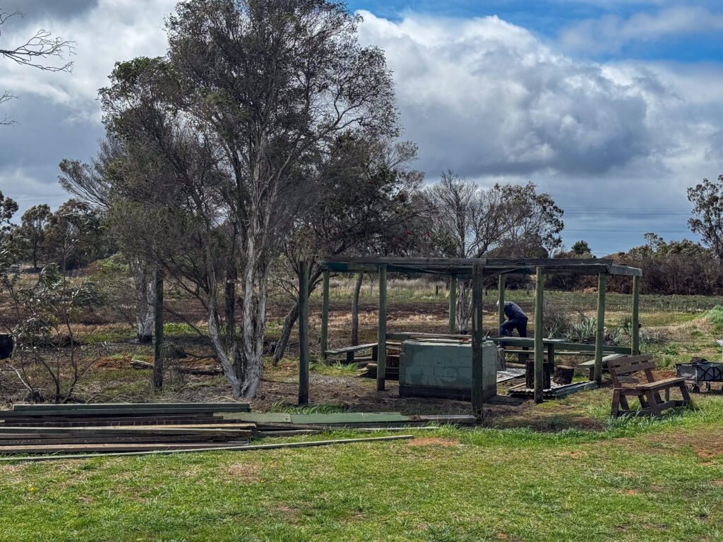 End of an Era old shelter 7